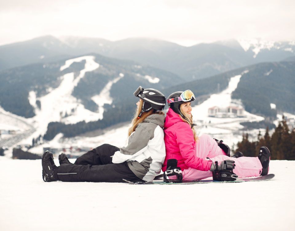 Tabăra de ski pentru copii, în Austria